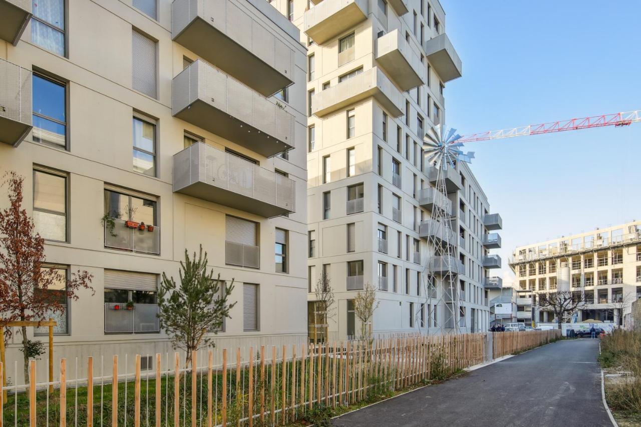 Chic Apart With Balcony Near Paris Apartment Ivry-sur-Seine Exterior foto